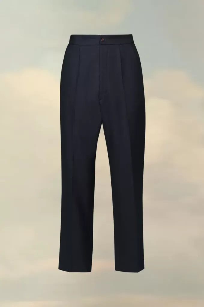 Wool Herringbone Trousers Wool Herringbone Trousers