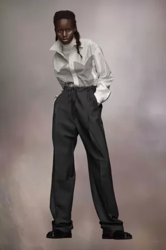 Wool Mohair Trousers Wool Mohair Trousers